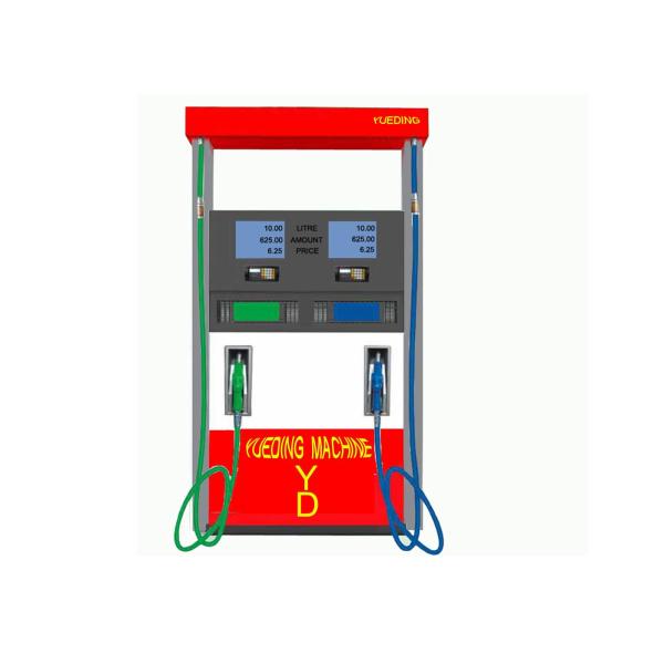 2 PRODUCTS 4 NOZZLES FUEL DISPENSERS ON PETROL GAS STATION