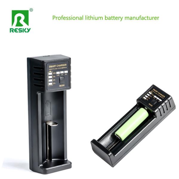 Smart Rechargeable Battery Charger 1 Slot For 18650 14500 Li-ion Cell