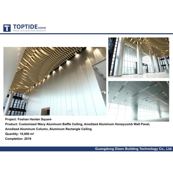 Architectural 600 X 1200 White Facade Cladding System For Building Interior And Exterior Walls Ceilings