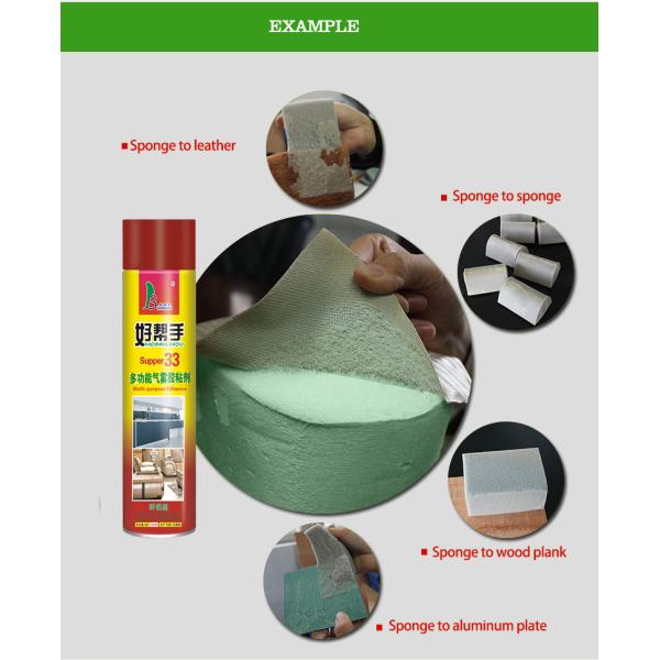 Adhesive Glue Polyurethane Foam Spray High Performance Pu Foam Scrap