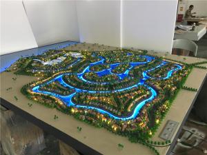 Wholesale Real Estate Mockup ABS Miniature Architectural Models For Master Villa Size 2.8x2.2m from china suppliers