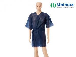 China Unimax Beauty Salon 45gsm Non Woven Bath Robe on sale