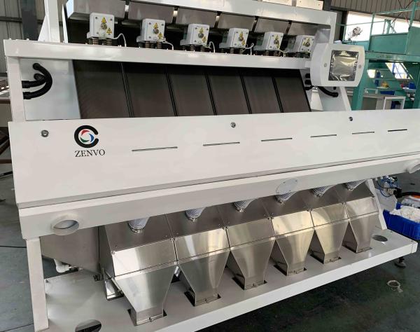 Quality TOSHIBA Sensor 6 Chutes CCD Color Sorter Machine For Peanuts for sale