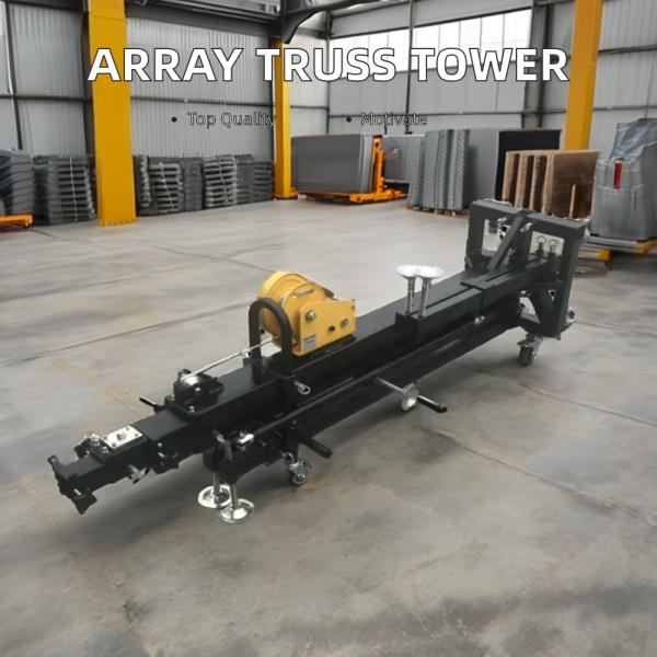 Alloy Steel Event Truss Tower Hand Crank , Foldable Line Array Lift Tower