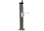 High Accuracy 250mm manual Z axis assembly for laser marking systems