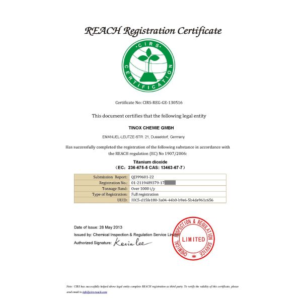 Certification Document