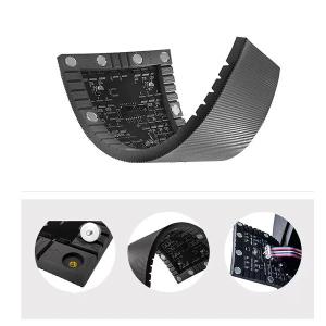 Indoor P2.5mm Flexible Scrolling LED Display Adsorption Installation