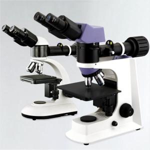 Wholesale Quadplex Nosepiece Upright Metallurgical Microscope Reflecting Halogen Illumination from china suppliers