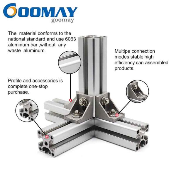 Alloy 6063 T6 Anodizing 80 X 80 Aluminium Profile