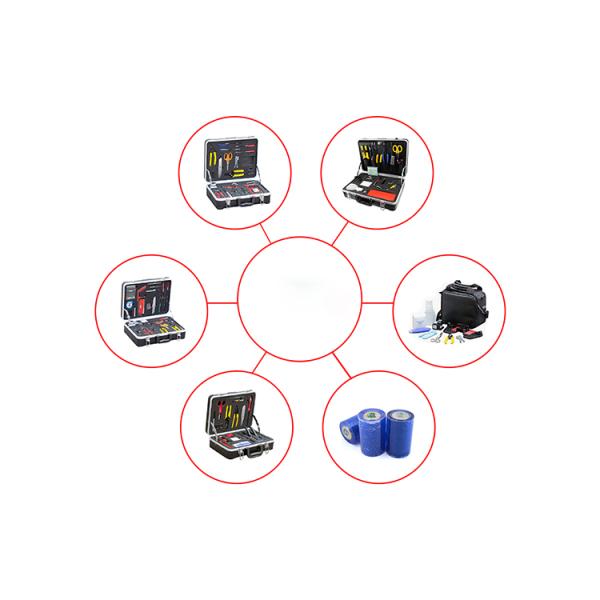 FTTH FTTB FTTX JW5001 Fiber Optic Tool Kit For Maintenance Network