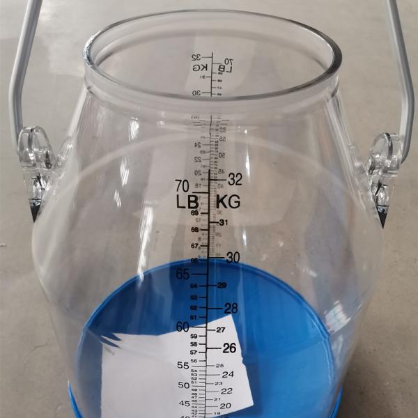 32L Milking Bucket Pail With Handle Clear And Durable For Large Scale Milking