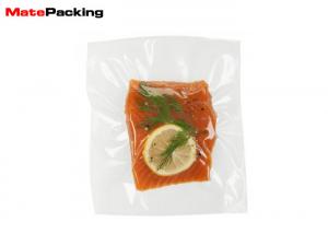 China Heat Seal 3 Side Vacuum Seal Food Bags Custom Printed Freeze Aluminum Foil on sale