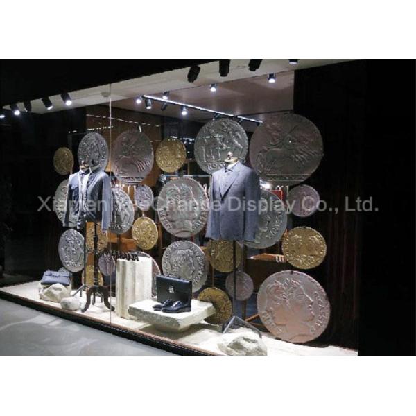 Store Decorative Resin Coin Retro Style Window Display Customized Decorations