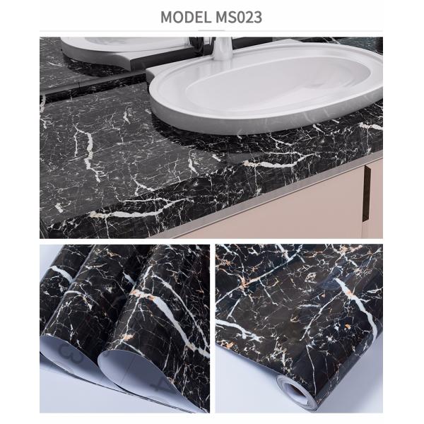 Sound-Absorbing Function Self Adhesive Wallpaper Modern Marble Look Design for Removable Kitchen Waterproof Wall Sticker