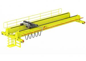 Wholesale 55 Ton Double Girder European Overhead Crane Remote Control from china suppliers