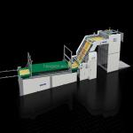 Automatic Servo Motor Litho Flute Laminator Machine Flip Flop Stacker