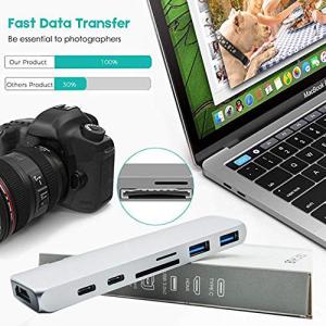Wholesale Best Type-C Duo Adapter 50Gbps MacBook Pro 2018 2017 2016 13" 15",USB-C 100W Power Delivery,USBC 5Gbps Data,4K  from china suppliers