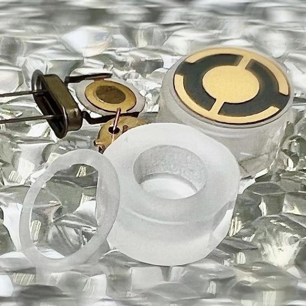 Quality Single Crystal Right Handed Quartz Sensor Thickness Shear Mode for sale
