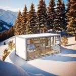Rainproof Folding Container House Customization Fold Out Shipping Container