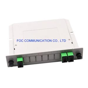 Wholesale SC APC 1×2 PLC Splitter 650nm Rack Mountable For PON CATV Networks from china suppliers