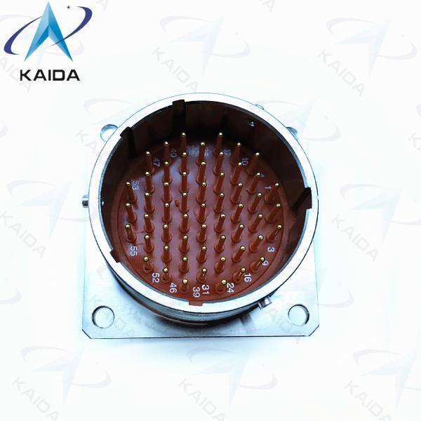 15 Shell Size Circular Electrical Connector Gold Contact Finish For MIL-DTL-38999 Series
