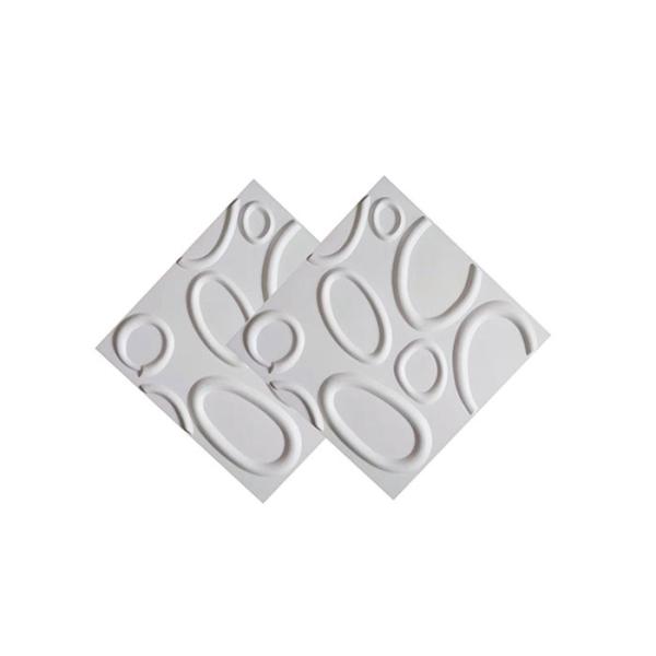 Home Decorative Modern 3D Wall Panels PVC For Home Interior