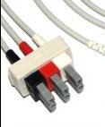 TPU Philips ECG Cables / Lead Shielded Cable 3.6 Metre For All AA- Plug System