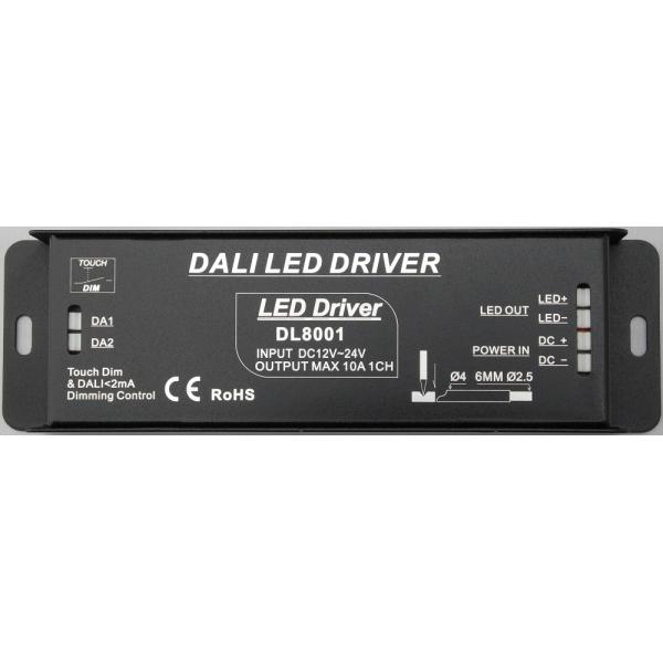 10A*1CH Single Channel DALI LED Controller With Screwless Terminal Socket