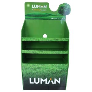 Free Standing Cardboard Shipper Display Recyclable Material Offset Printing