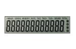 Monochrome TN LCD Display Screen High Resolution Alphanumeric For Calculator
