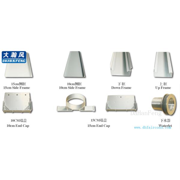 air conditioner/Evaporate cooling pad/evaporate air cooler cooling pad with aluminum frame