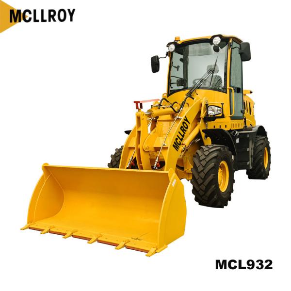 Industrial Construction Mini Compact Wheel Loader ZL932 With Mechanical Joystick