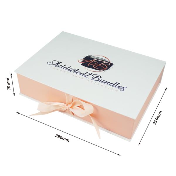 Versatile Hair Extension Packaging Boxes Water Resistant High Capacity