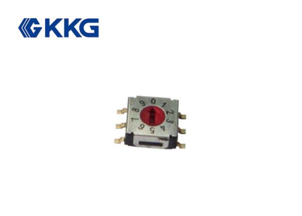 Quality 7.40*7.40 New Mini  DIP Multiple Bits Rotary Switch for sale