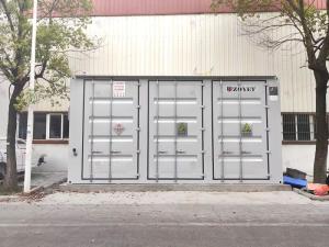 China 20ft Side Door Container Solar Power Container With Side Opening Doors on sale