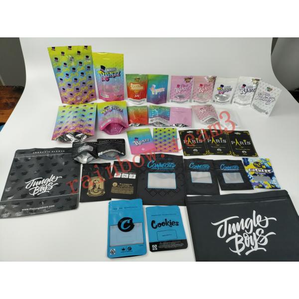 Smell Proof Herbal Incense Packaging Childproof ke Stoney Patch Bag 3.5g