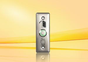 China Stainless steel Exit Push Button For Access Control With Nickel - Plated Copper Button on sale
