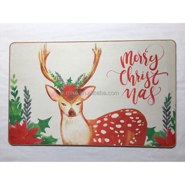 Minglu BFM-030 door mat High quality Suede Fabric door floor mat bath mat with none slip rubber backed