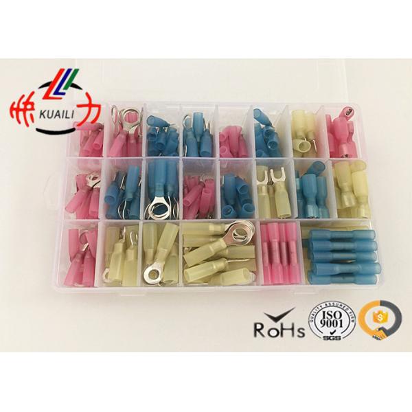 Insulated Heat Shrink Terminal Assortment Kit Electrical Terminal KLI-9848707 250pcs