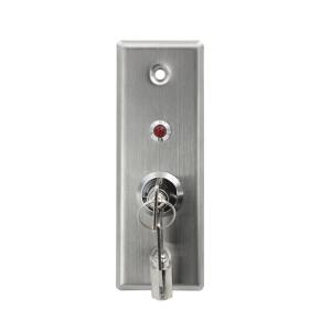 China Anti - Corrosion Security Electric Key Lock Switch , Momentary Contact Key Switches Electrical on sale