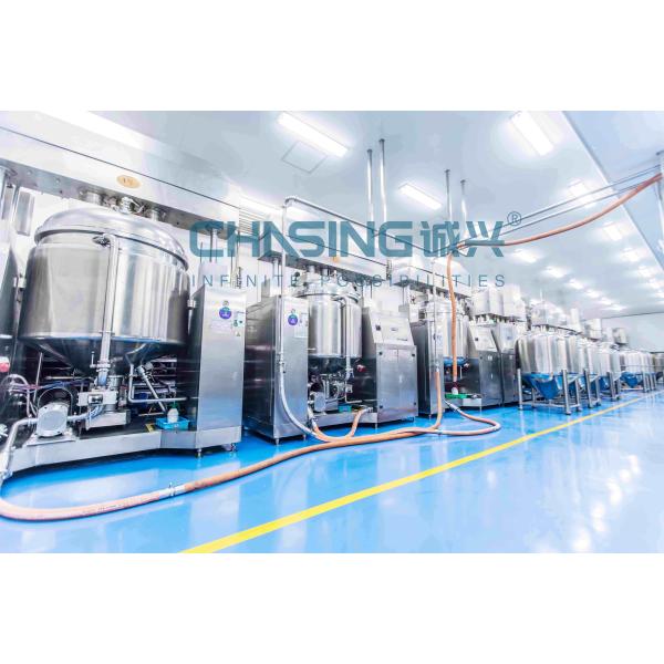 480V Vacuum Emulsifying Mixer Internal Vacuum Homogenizing Without External Loop