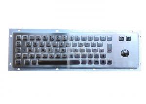 Wholesale Compact Win 10 Industrial Keyboard With Trackball / Capital LED Metal Material from china suppliers