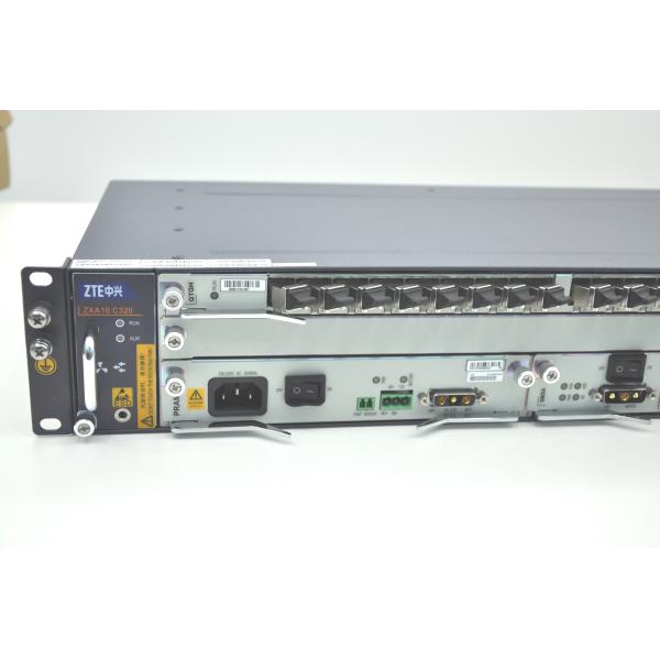 Optical Fibers C320 FTTH ZTE Mini GPON OLT With AC Power