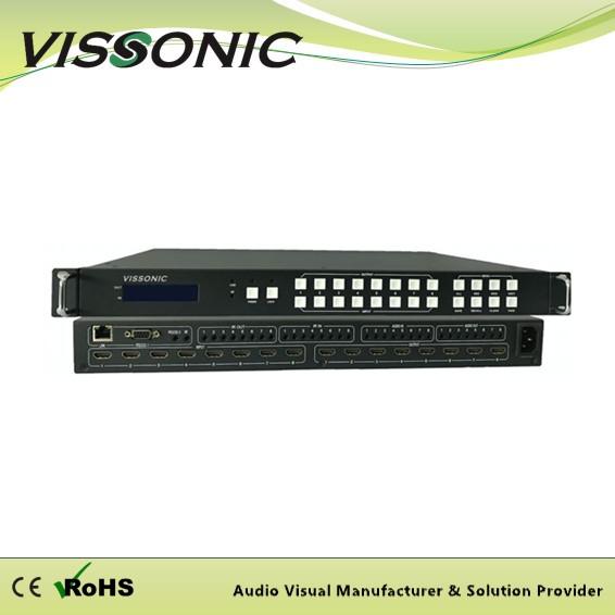 Quality 8x8 Seamless UHD Matrix And Video Wall Processor Support EDID Management for sale
