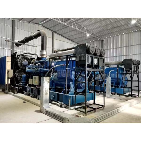 Industrial 2 Mega Silent Generator MTU Engine Power