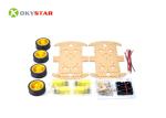 4WD DIY Smart Science Arduino Car Robot / Robot Car Chassis Kit For High School