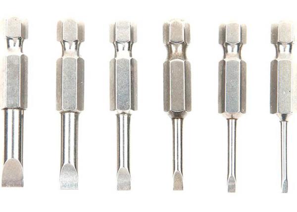Quality 4mm 5mm Alloy Steel CRV S2 Hex Hexagon And Sloteed Head Screwdriver Bit for sale