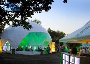 Wholesale 4 Season Steel Commercial Dome Tent , Half Sphere Tent For Event from china suppliers