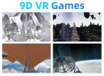 Coin Operated 1080 degree rotation Game VR Simulator With VR Arcade Game