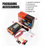VICTOR VC60B+ Digital Insulation Resistance Tester High-definition LCD screen